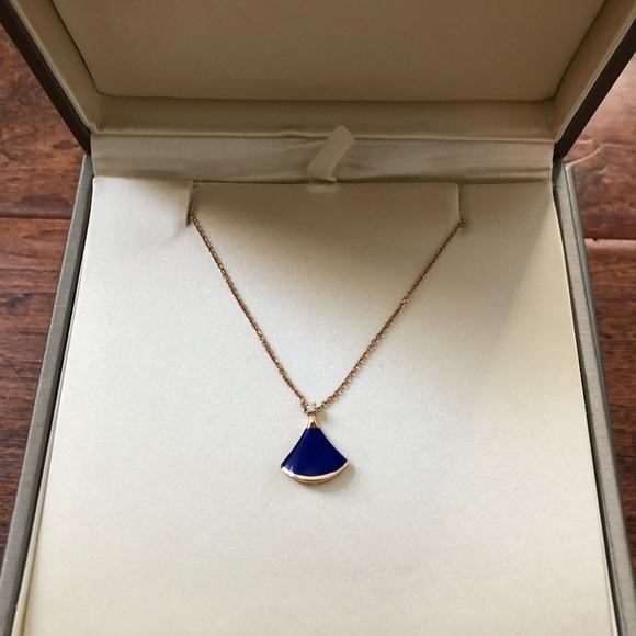Brand new Bvlgari diva necklace lapis